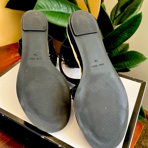 NWT Nine West Women’s Ankle Strap Leather Sandals, Sz: 7M - Picture 8 of 10